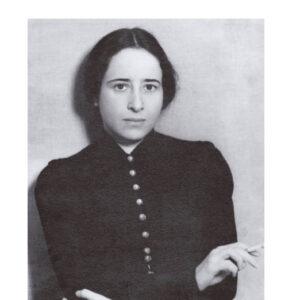 Hannah Arendt, 1933. Foto: unbekannt / Wikimedia Commons, gemeinfrei